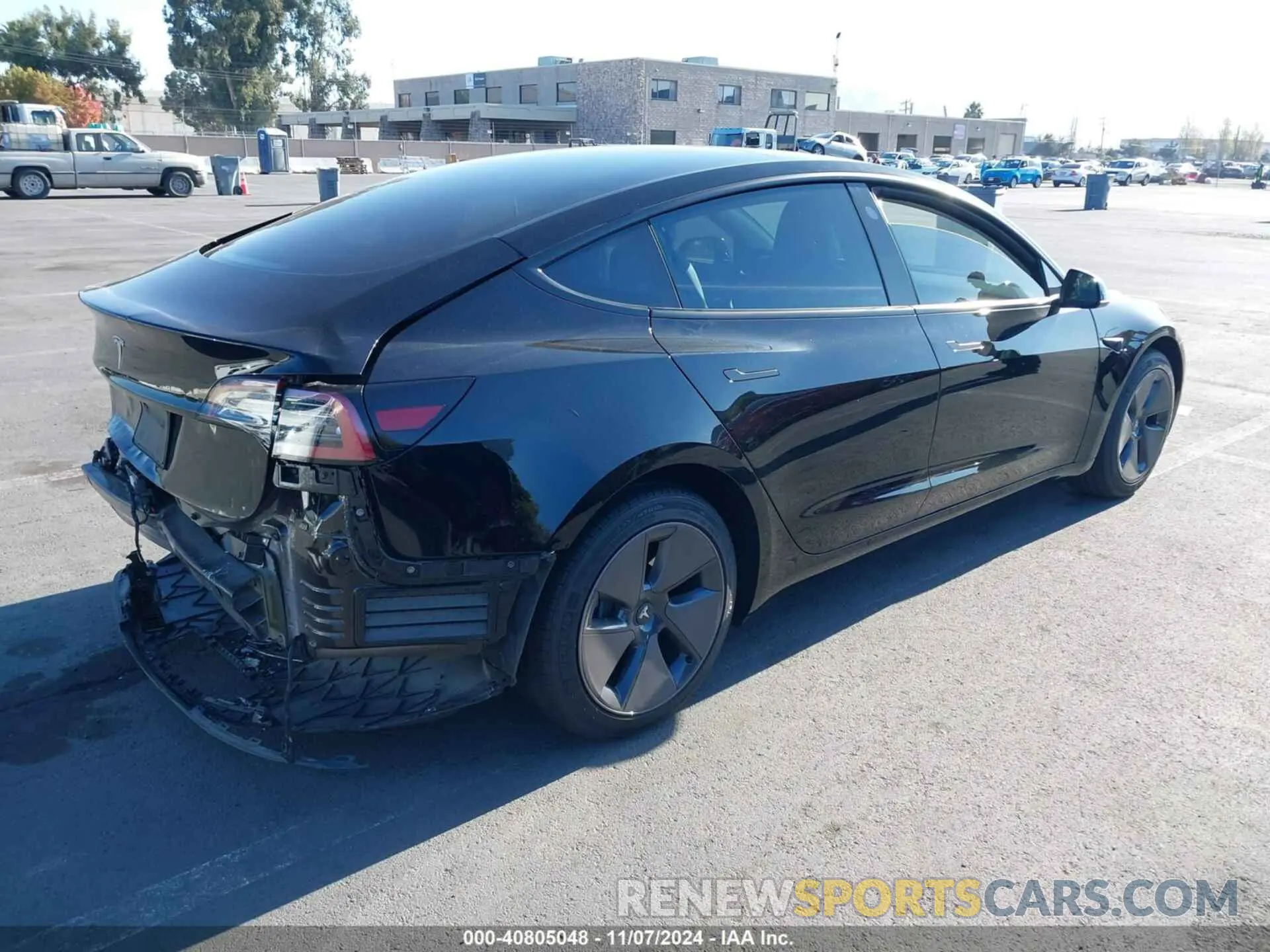 4 Фотография поврежденного автомобиля 5YJ3E1EA5PF546035 TESLA MODEL 3 2023