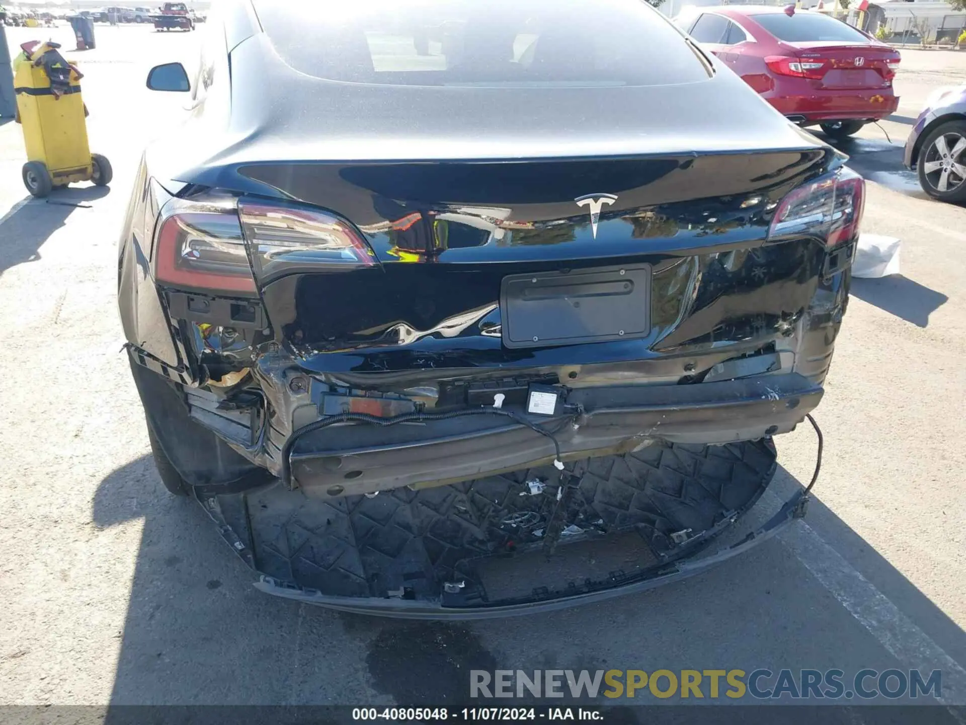 6 Фотография поврежденного автомобиля 5YJ3E1EA5PF546035 TESLA MODEL 3 2023