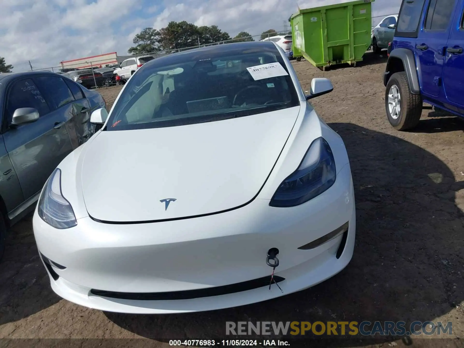 12 Фотография поврежденного автомобиля 5YJ3E1EA5PF546696 TESLA MODEL 3 2023
