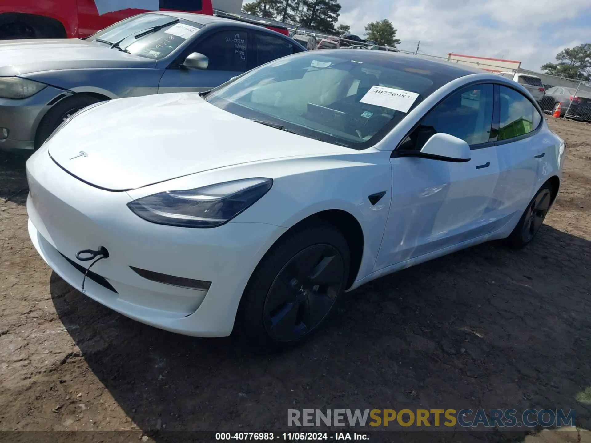 2 Фотография поврежденного автомобиля 5YJ3E1EA5PF546696 TESLA MODEL 3 2023