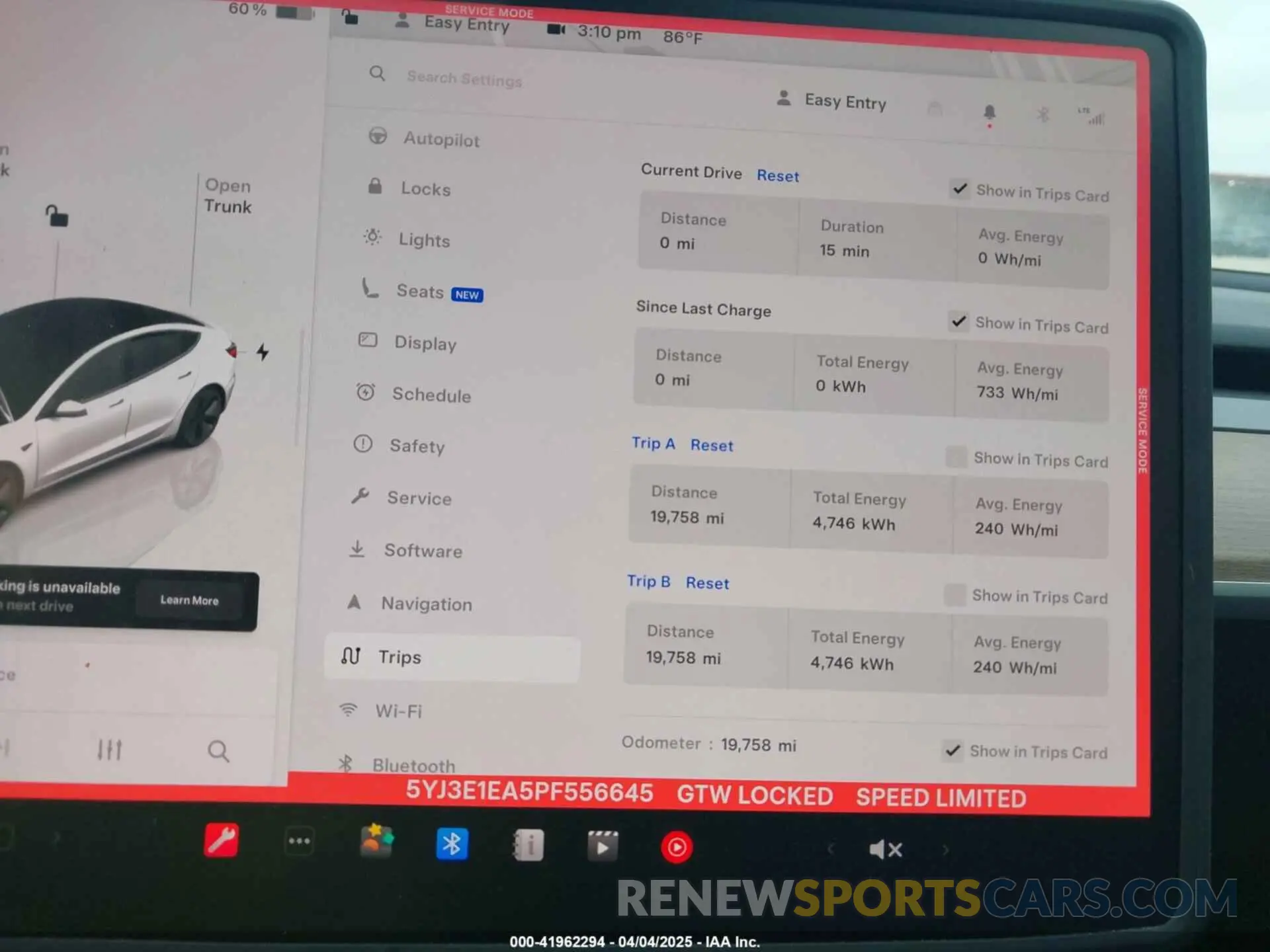 7 Photograph of a damaged car 5YJ3E1EA5PF556645 TESLA MODEL 3 2023