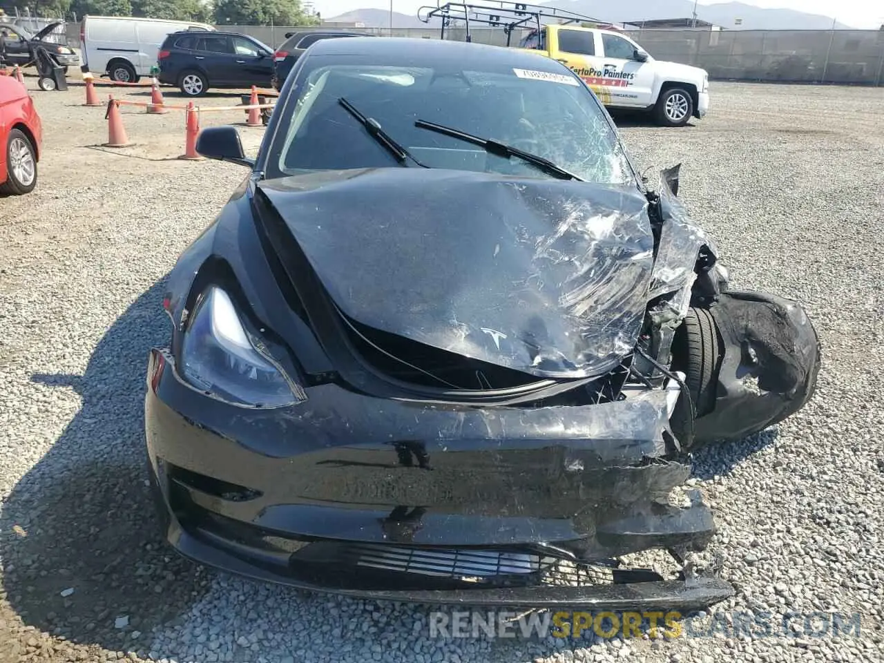 5 Фотография поврежденного автомобиля 5YJ3E1EA5PF568892 TESLA MODEL 3 2023