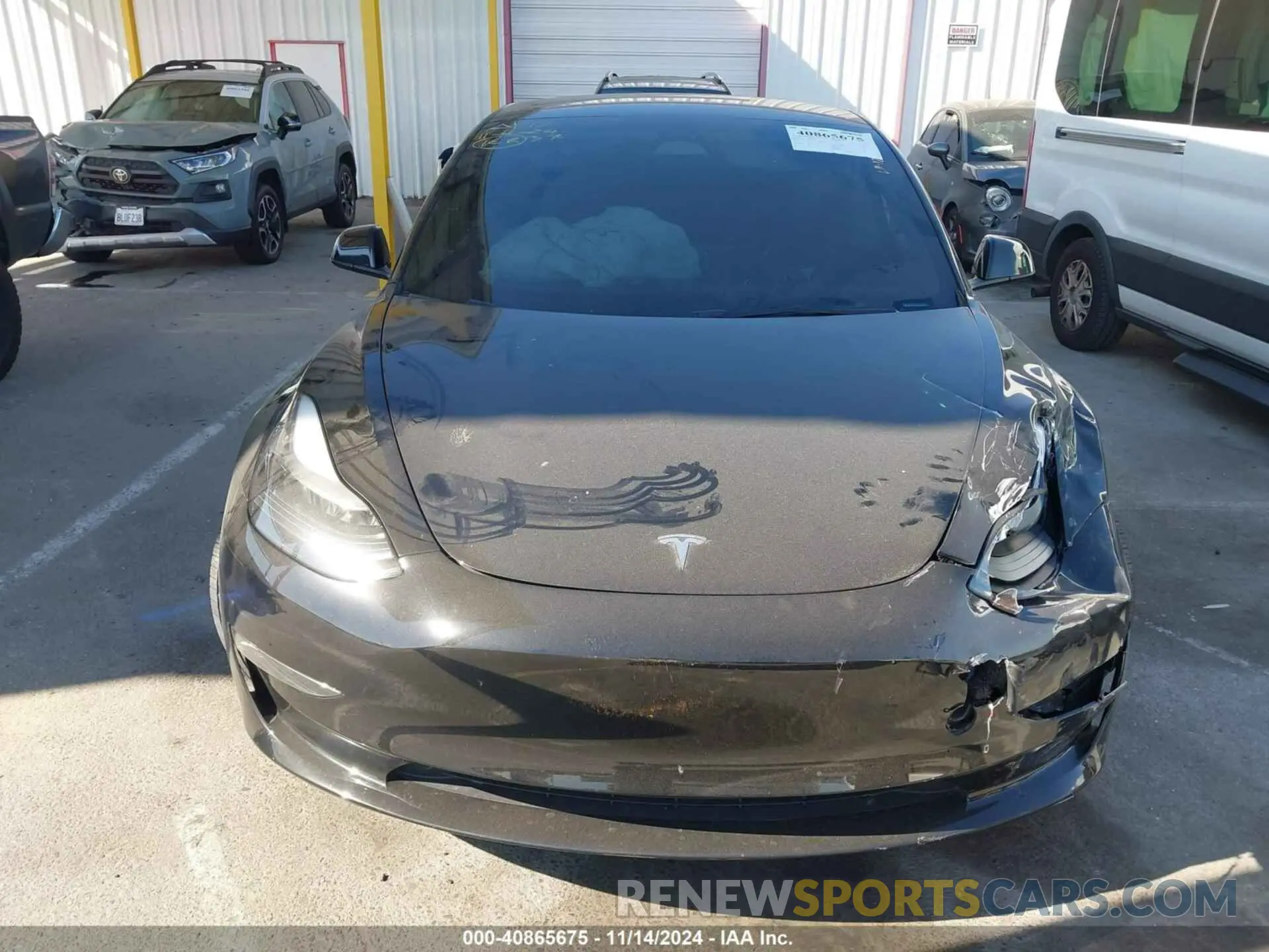 11 Фотография поврежденного автомобиля 5YJ3E1EA5PF571243 TESLA MODEL 3 2023