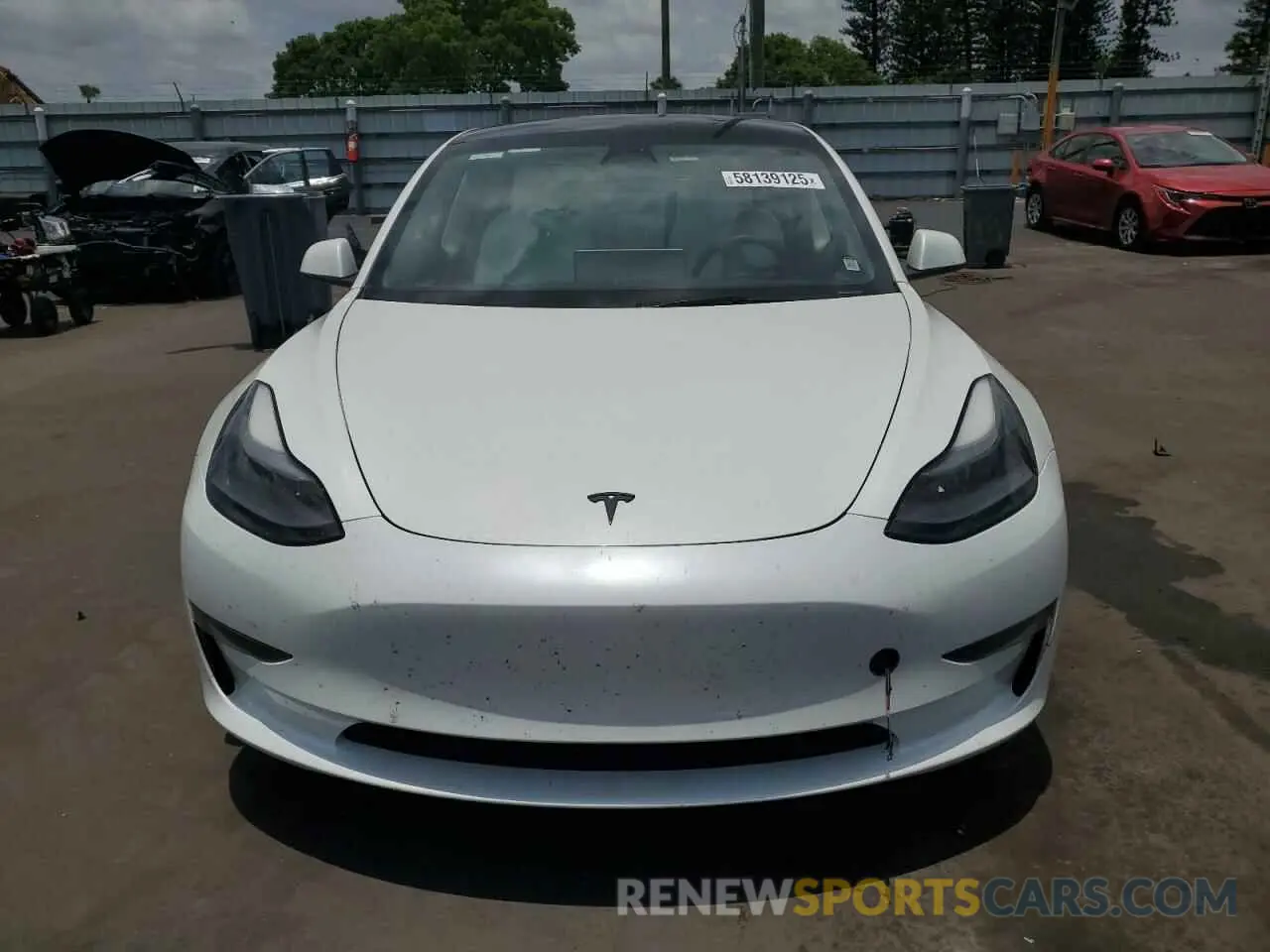 5 Фотография поврежденного автомобиля 5YJ3E1EA5PF580945 TESLA MODEL 3 2023