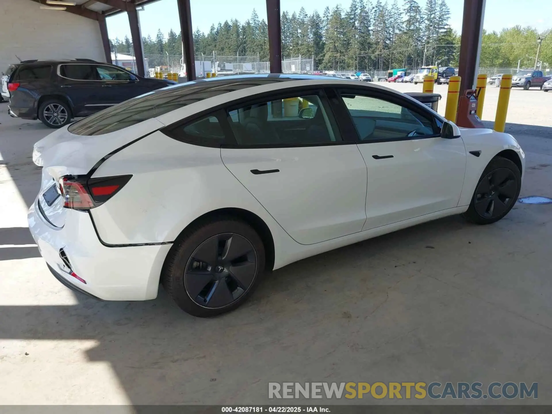4 Фотография поврежденного автомобиля 5YJ3E1EA5PF610431 TESLA MODEL 3 2023