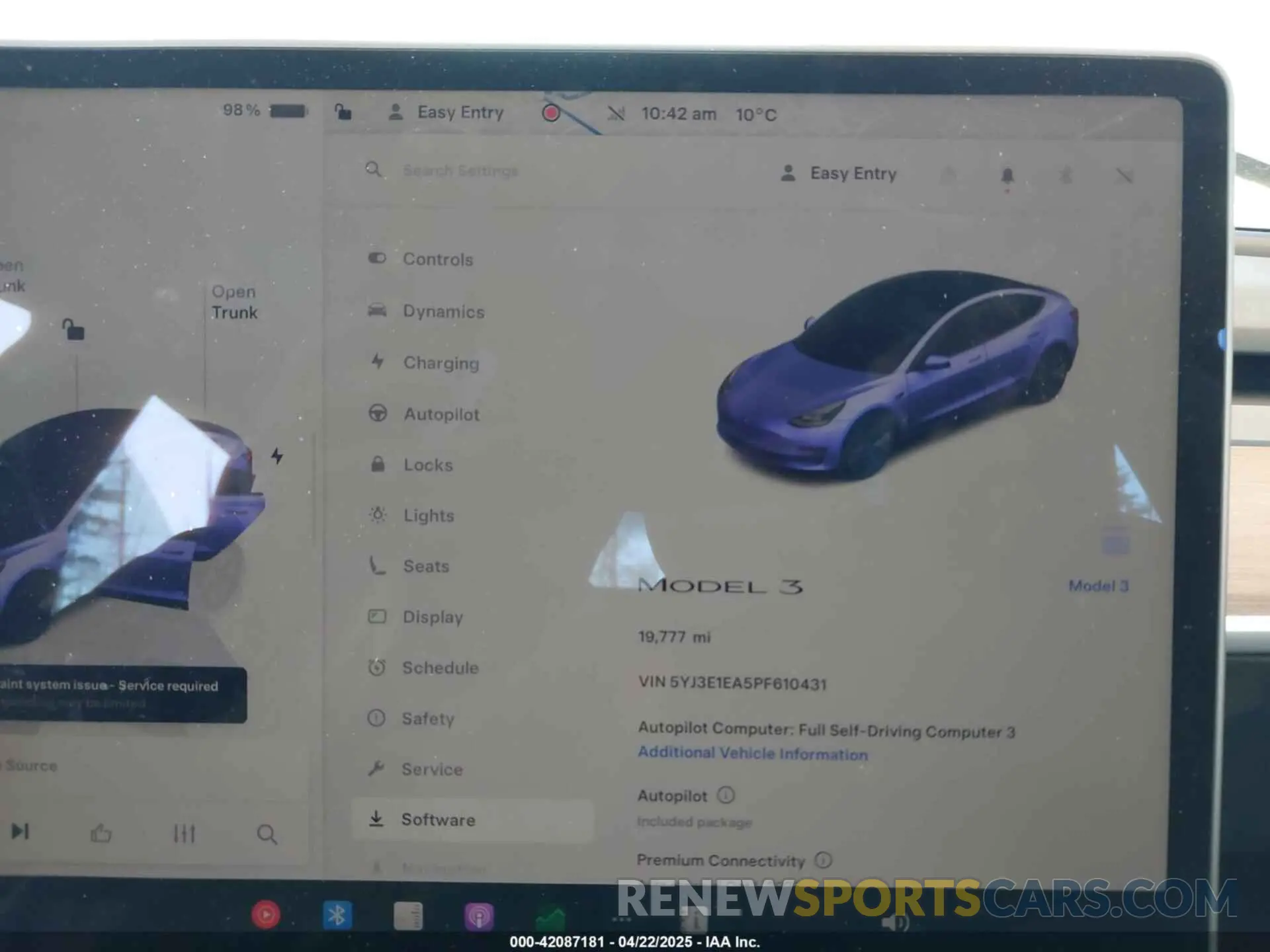 7 Фотография поврежденного автомобиля 5YJ3E1EA5PF610431 TESLA MODEL 3 2023