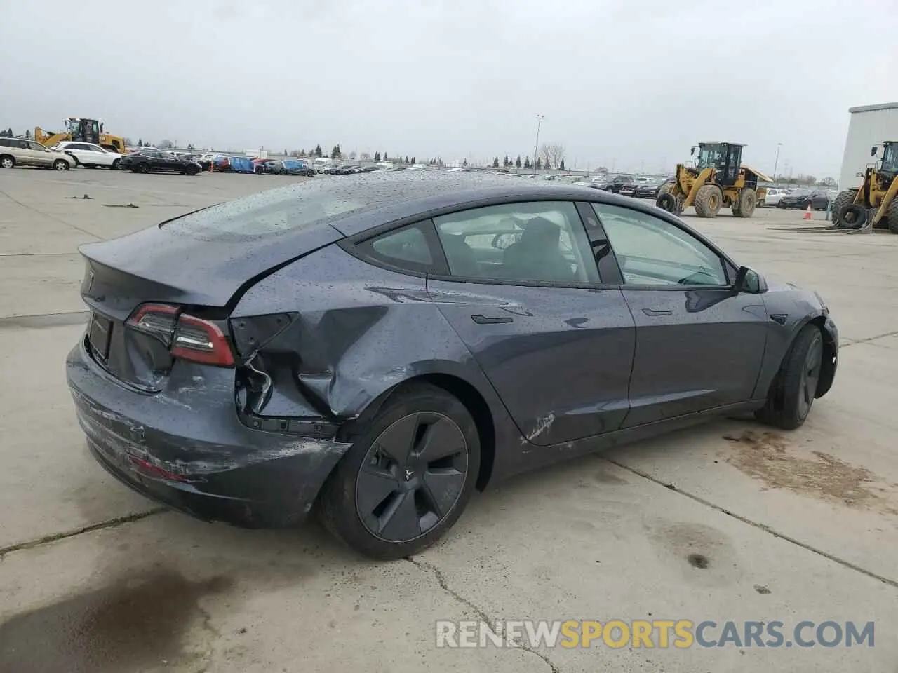 3 Photograph of a damaged car 5YJ3E1EA5PF640335 TESLA MODEL 3 2023