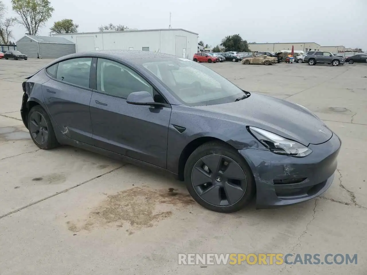 4 Photograph of a damaged car 5YJ3E1EA5PF640335 TESLA MODEL 3 2023