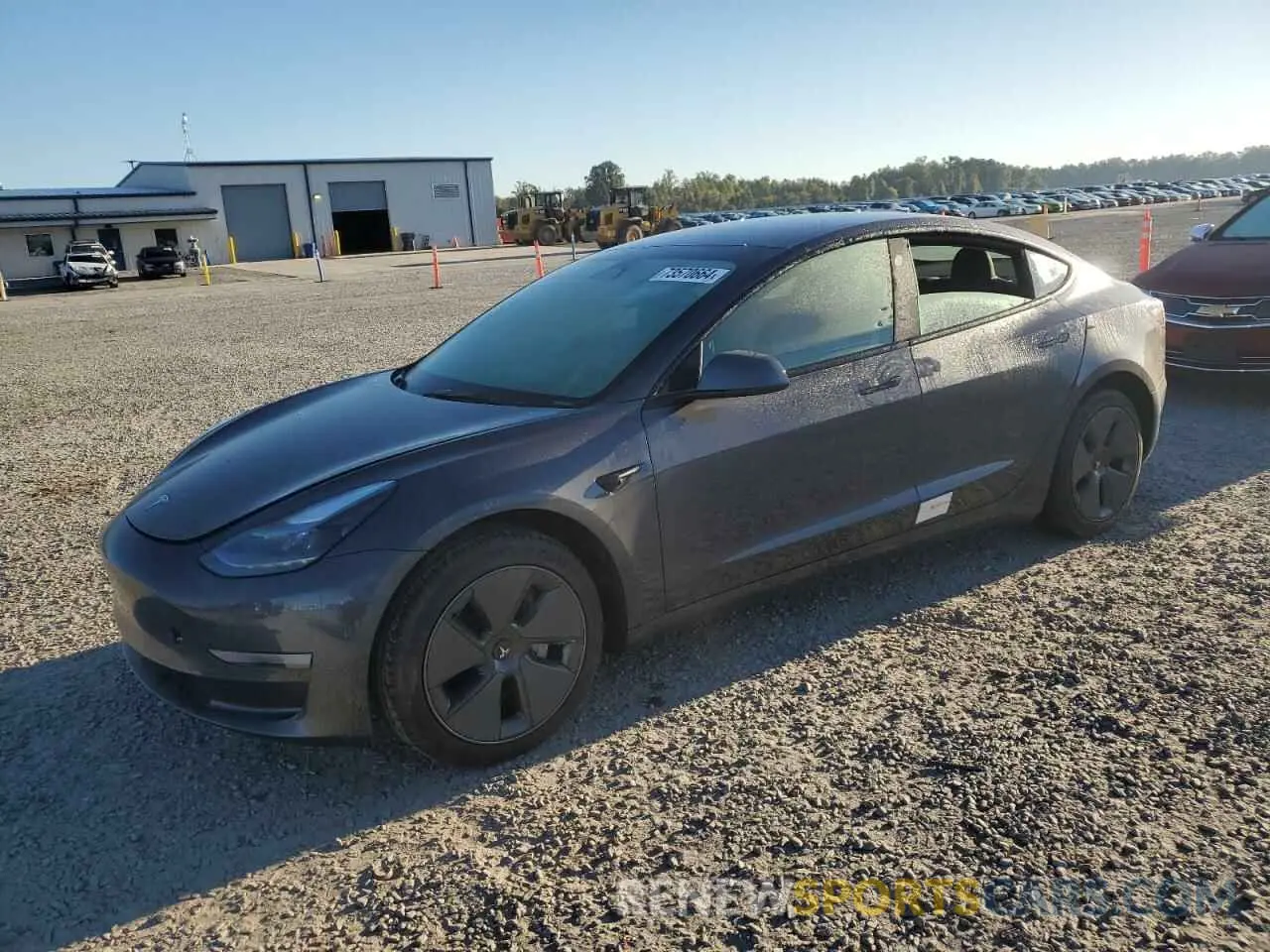 1 Photograph of a damaged car 5YJ3E1EA5PF641243 TESLA MODEL 3 2023