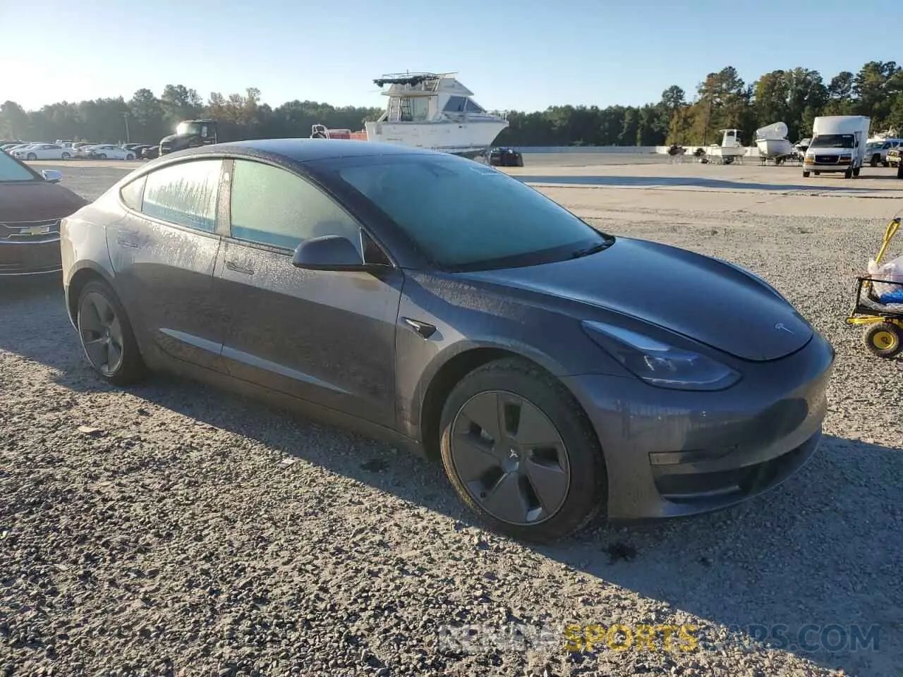 4 Photograph of a damaged car 5YJ3E1EA5PF641243 TESLA MODEL 3 2023