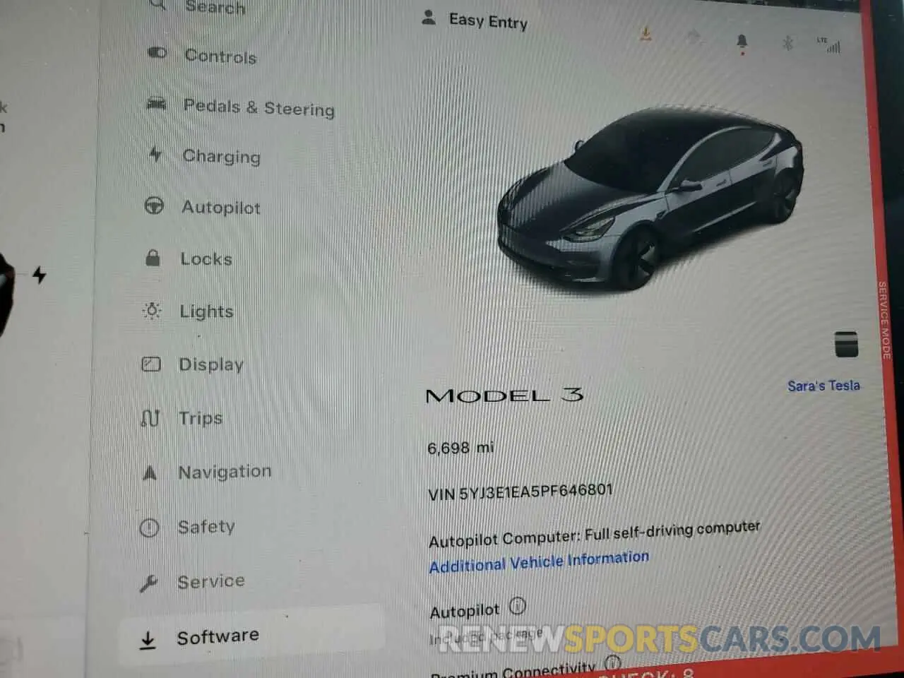 9 Photograph of a damaged car 5YJ3E1EA5PF646801 TESLA MODEL 3 2023