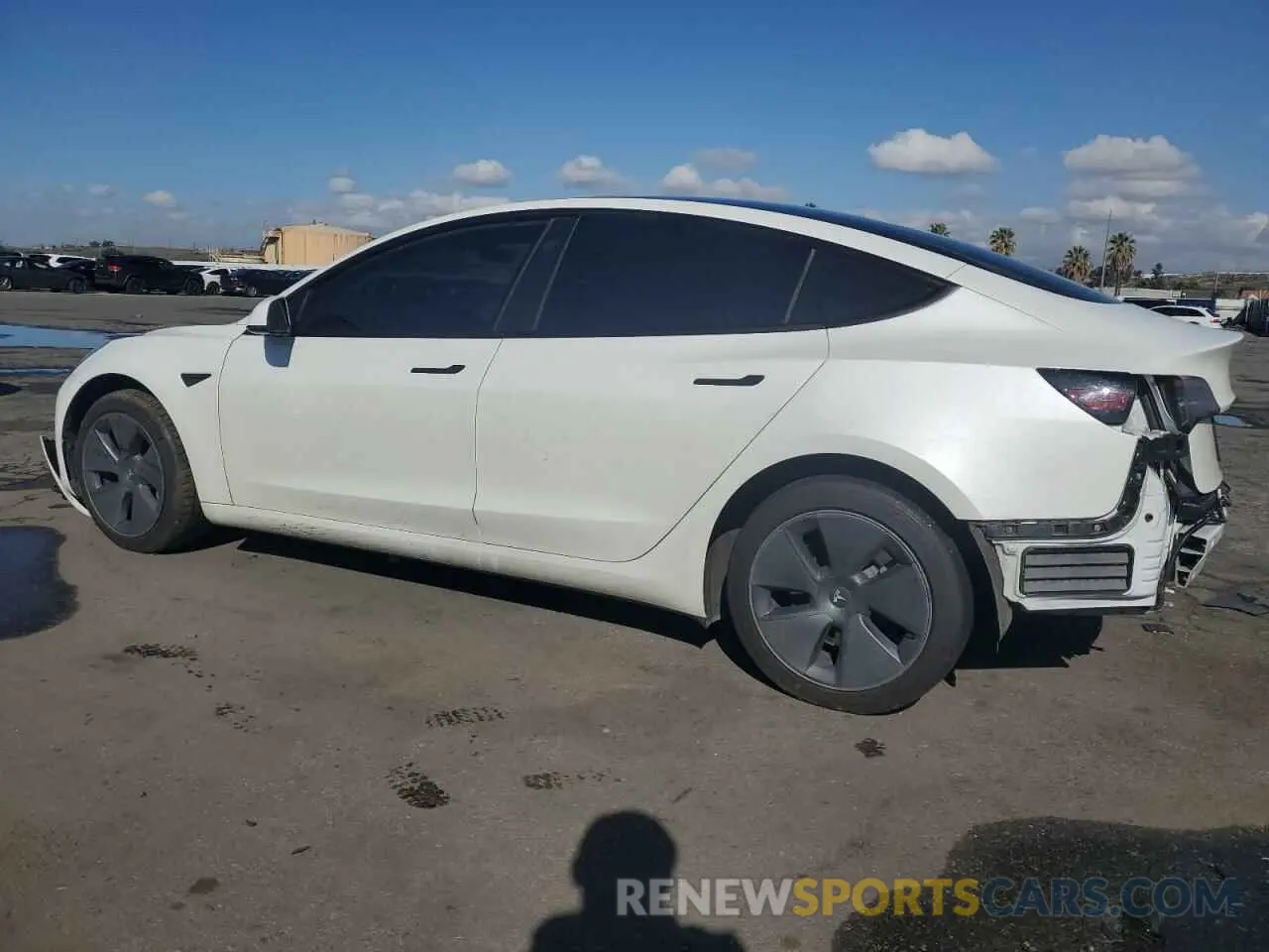 2 Photograph of a damaged car 5YJ3E1EA5PF652646 TESLA MODEL 3 2023