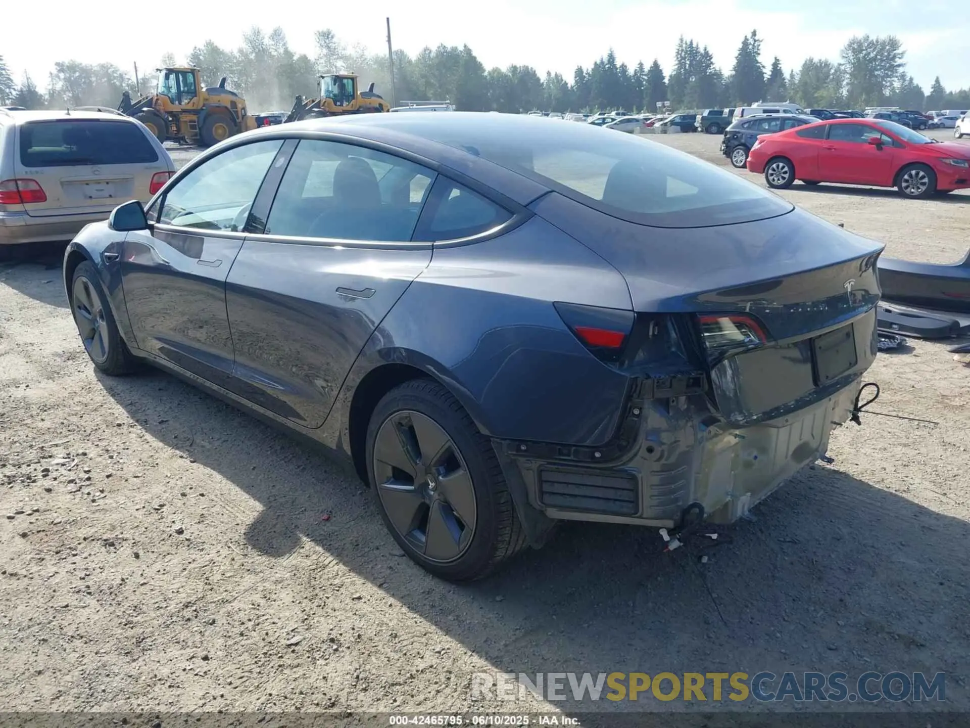 3 Photograph of a damaged car 5YJ3E1EA5PF656325 TESLA MODEL 3 2023