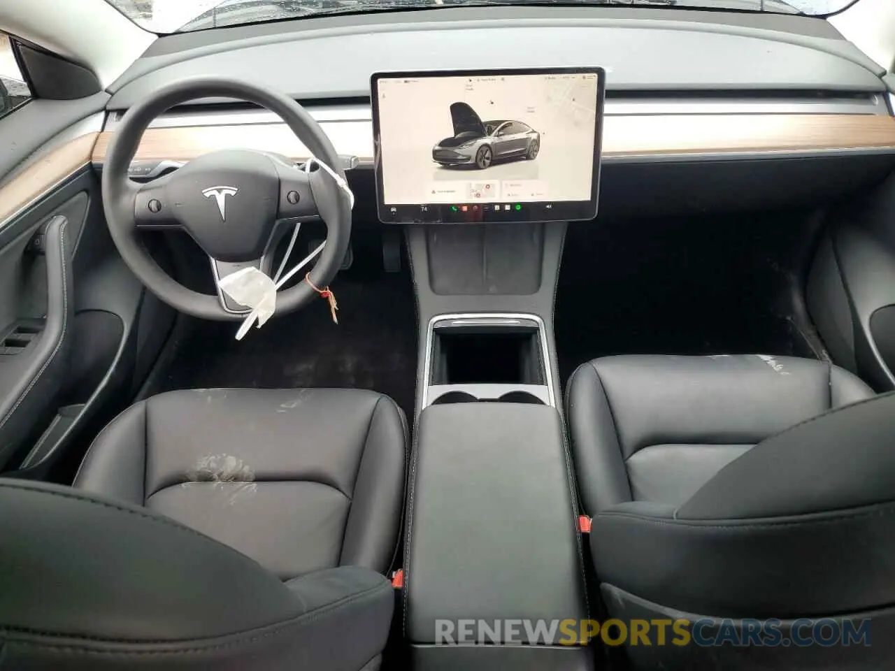 8 Фотография поврежденного автомобиля 5YJ3E1EA5PF674730 TESLA MODEL 3 2023