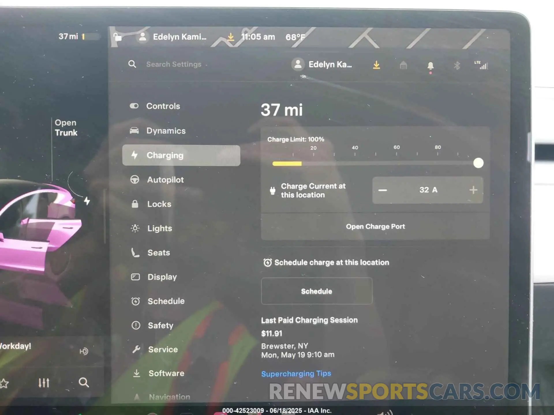 18 Фотография поврежденного автомобиля 5YJ3E1EA5PF675666 TESLA MODEL 3 2023