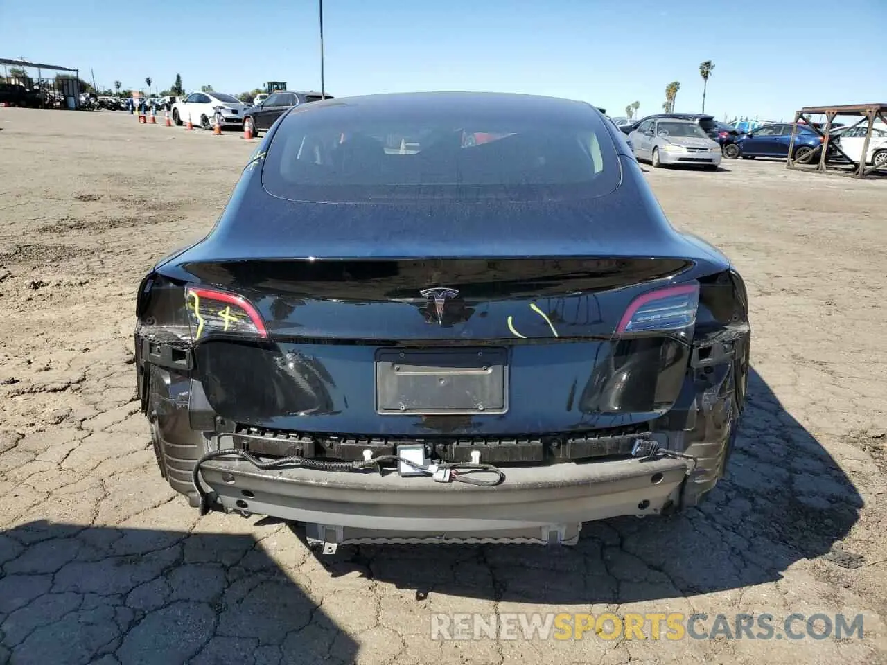 6 Photograph of a damaged car 5YJ3E1EA5PF687588 TESLA MODEL 3 2023