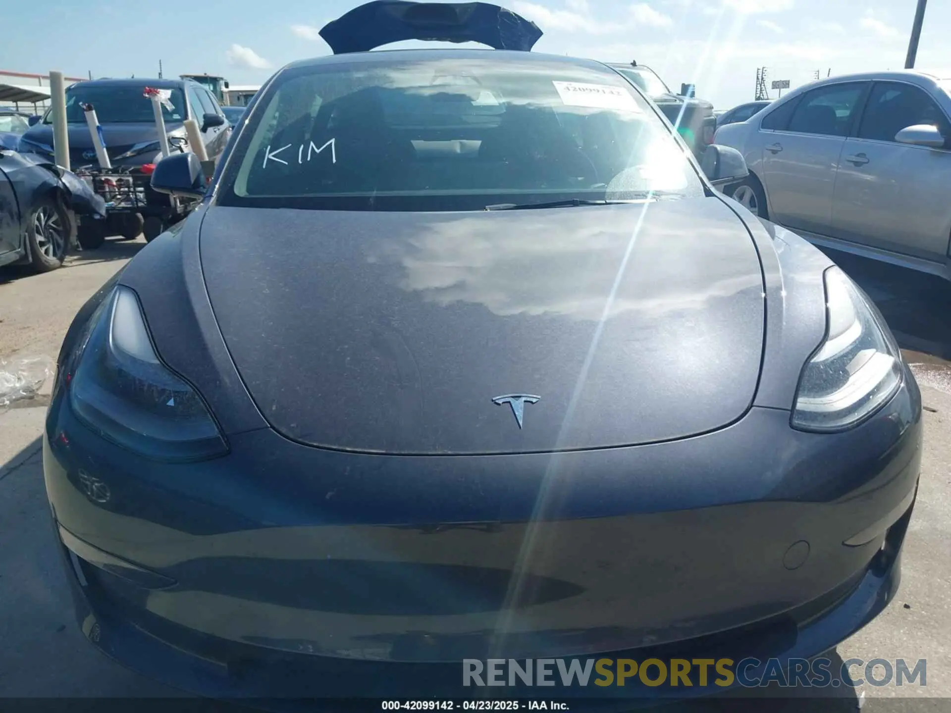 12 Фотография поврежденного автомобиля 5YJ3E1EA5PF696436 TESLA MODEL 3 2023