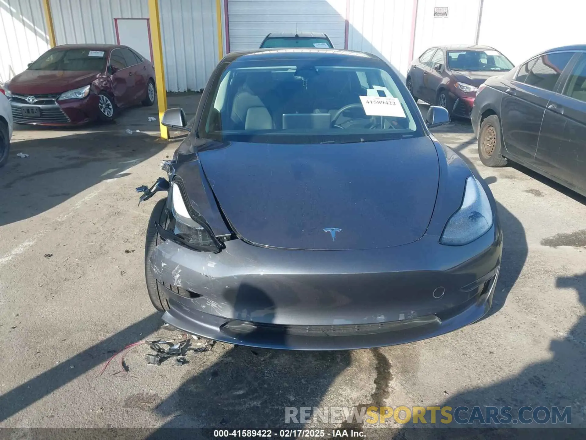 12 Photograph of a damaged car 5YJ3E1EA5PF697201 TESLA MODEL 3 2023