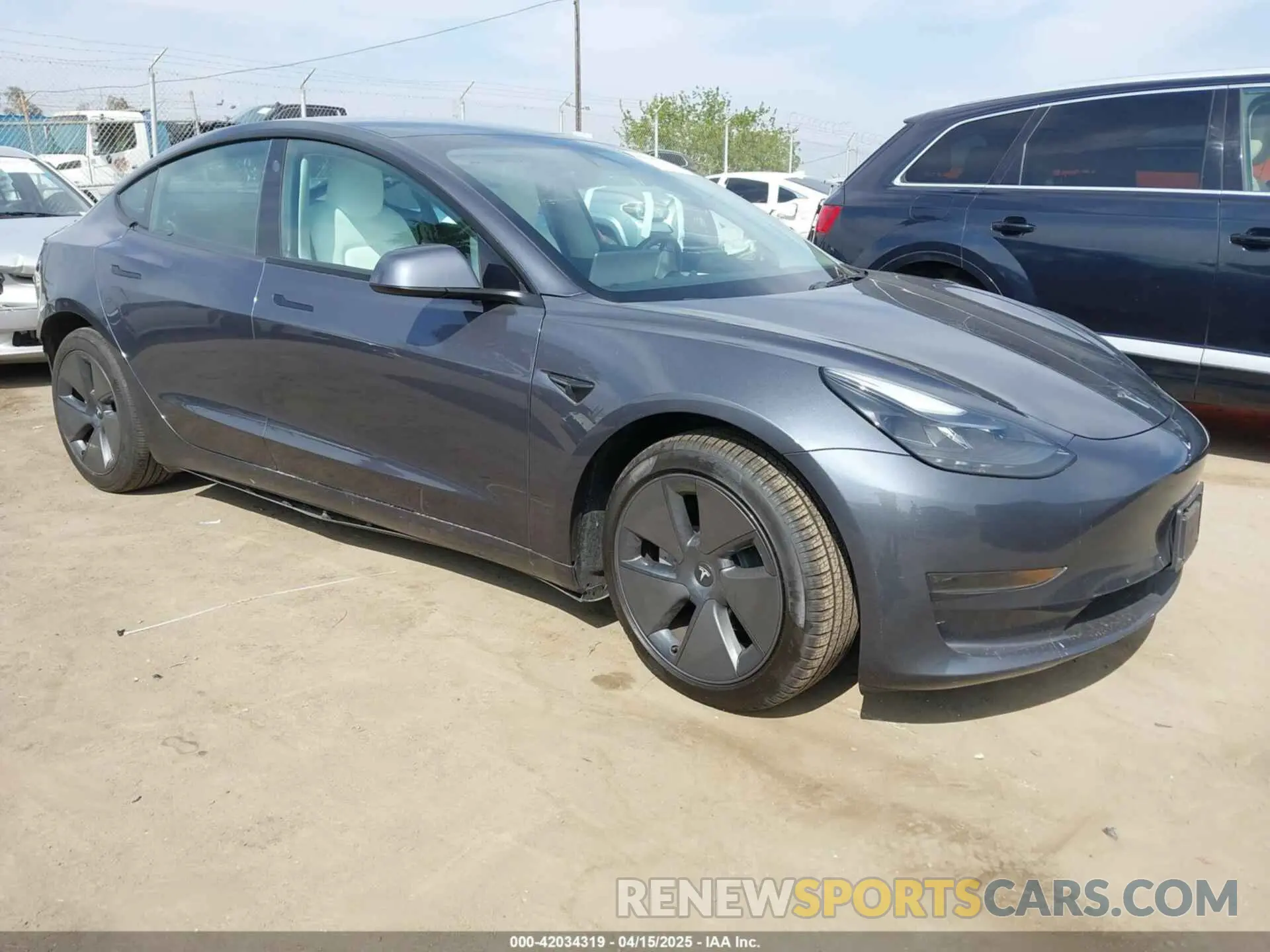 1 Фотография поврежденного автомобиля 5YJ3E1EA5PF700307 TESLA MODEL 3 2023