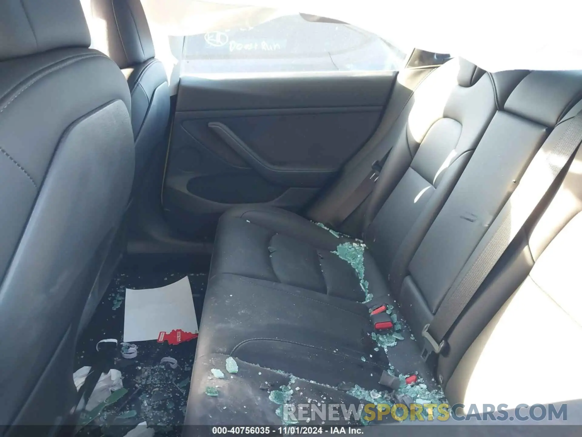 8 Photograph of a damaged car 5YJ3E1EA6PF407502 TESLA MODEL 3 2023