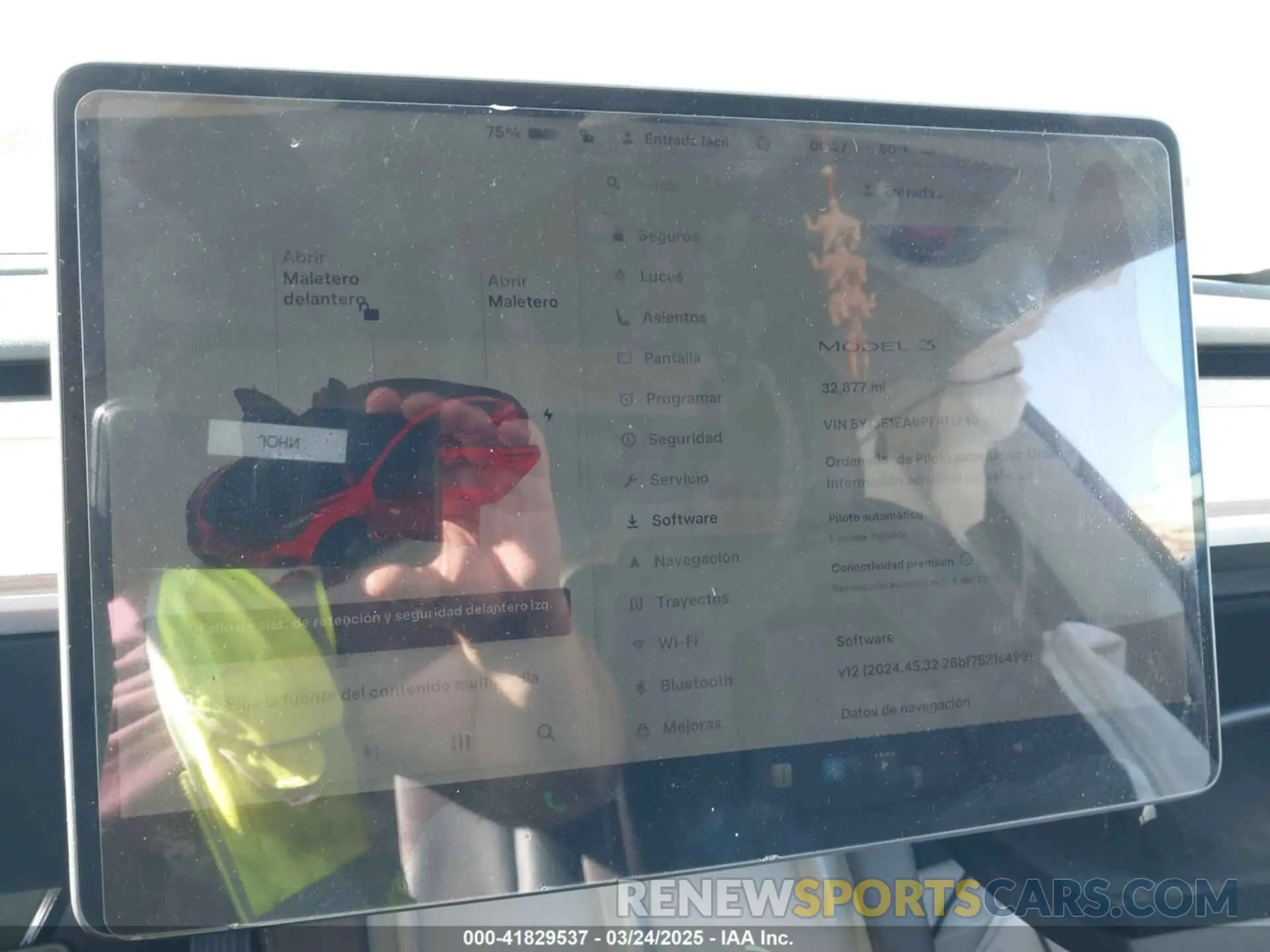 7 Photograph of a damaged car 5YJ3E1EA6PF411940 TESLA MODEL 3 2023