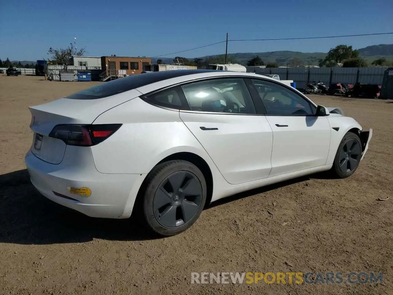 3 Photograph of a damaged car 5YJ3E1EA6PF423070 TESLA MODEL 3 2023