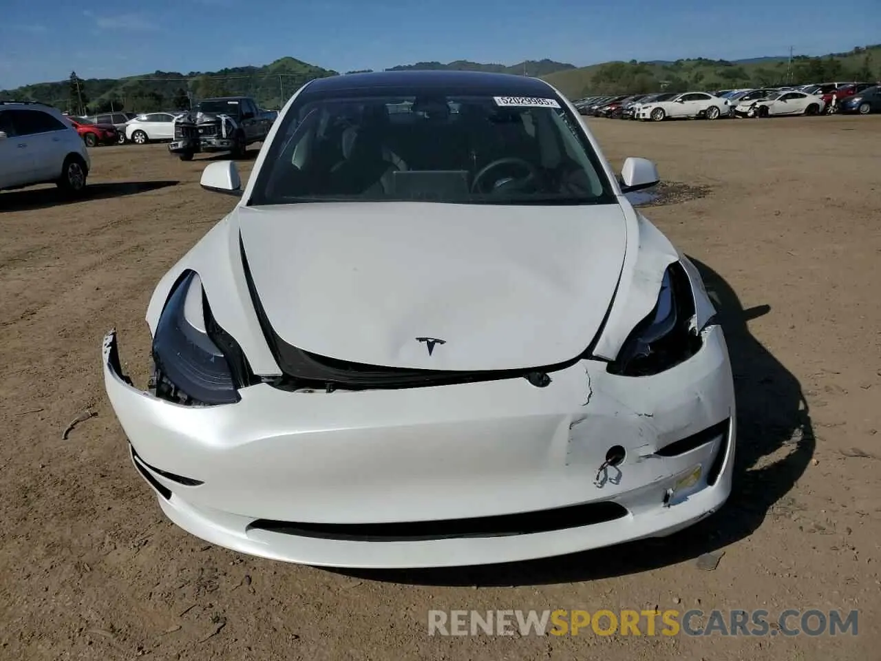 5 Photograph of a damaged car 5YJ3E1EA6PF423070 TESLA MODEL 3 2023