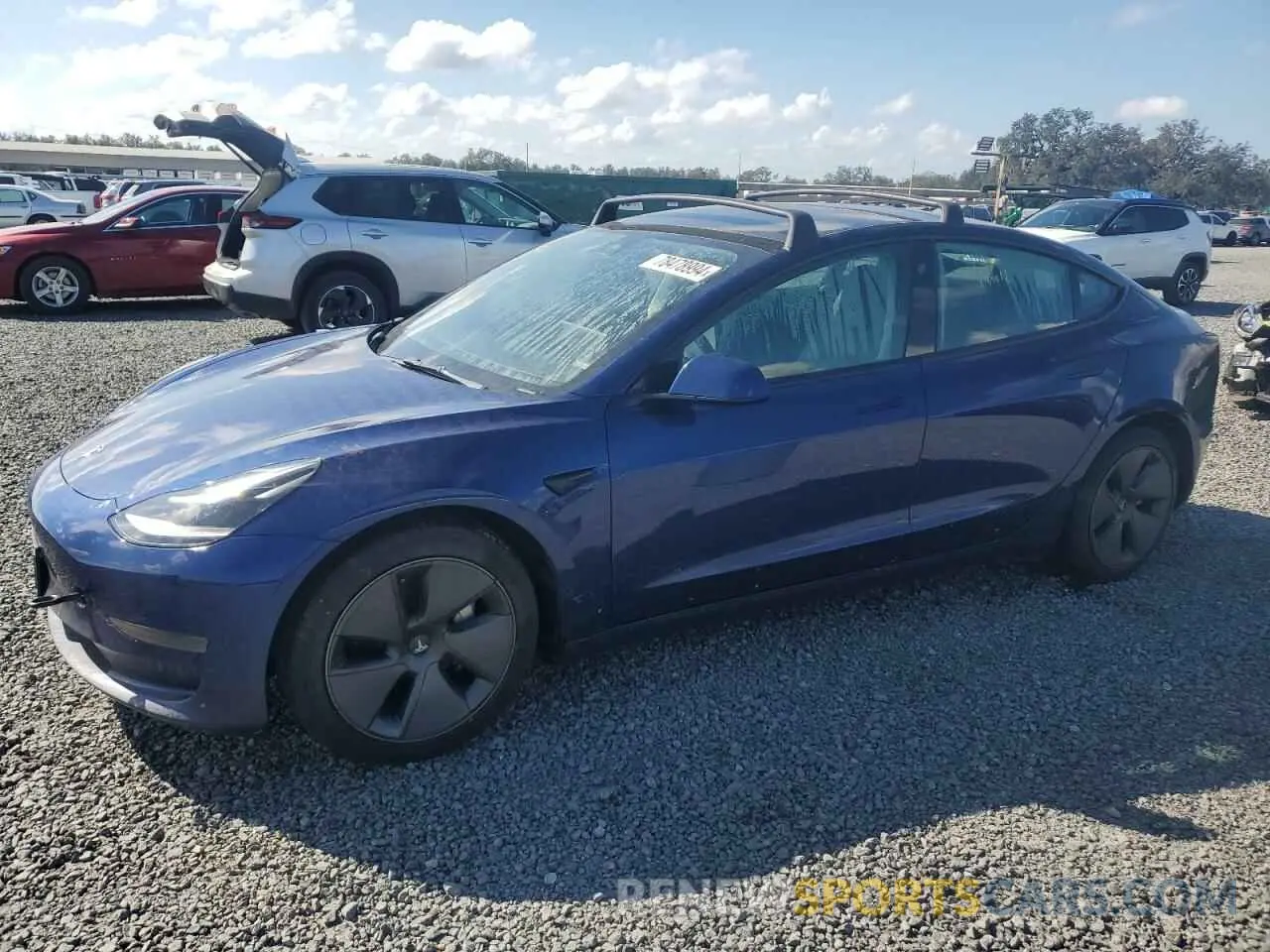 1 Photograph of a damaged car 5YJ3E1EA6PF426065 TESLA MODEL 3 2023