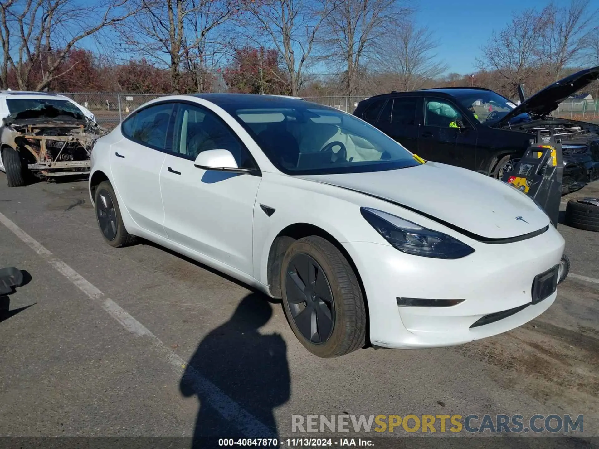 1 Photograph of a damaged car 5YJ3E1EA6PF432139 TESLA MODEL 3 2023