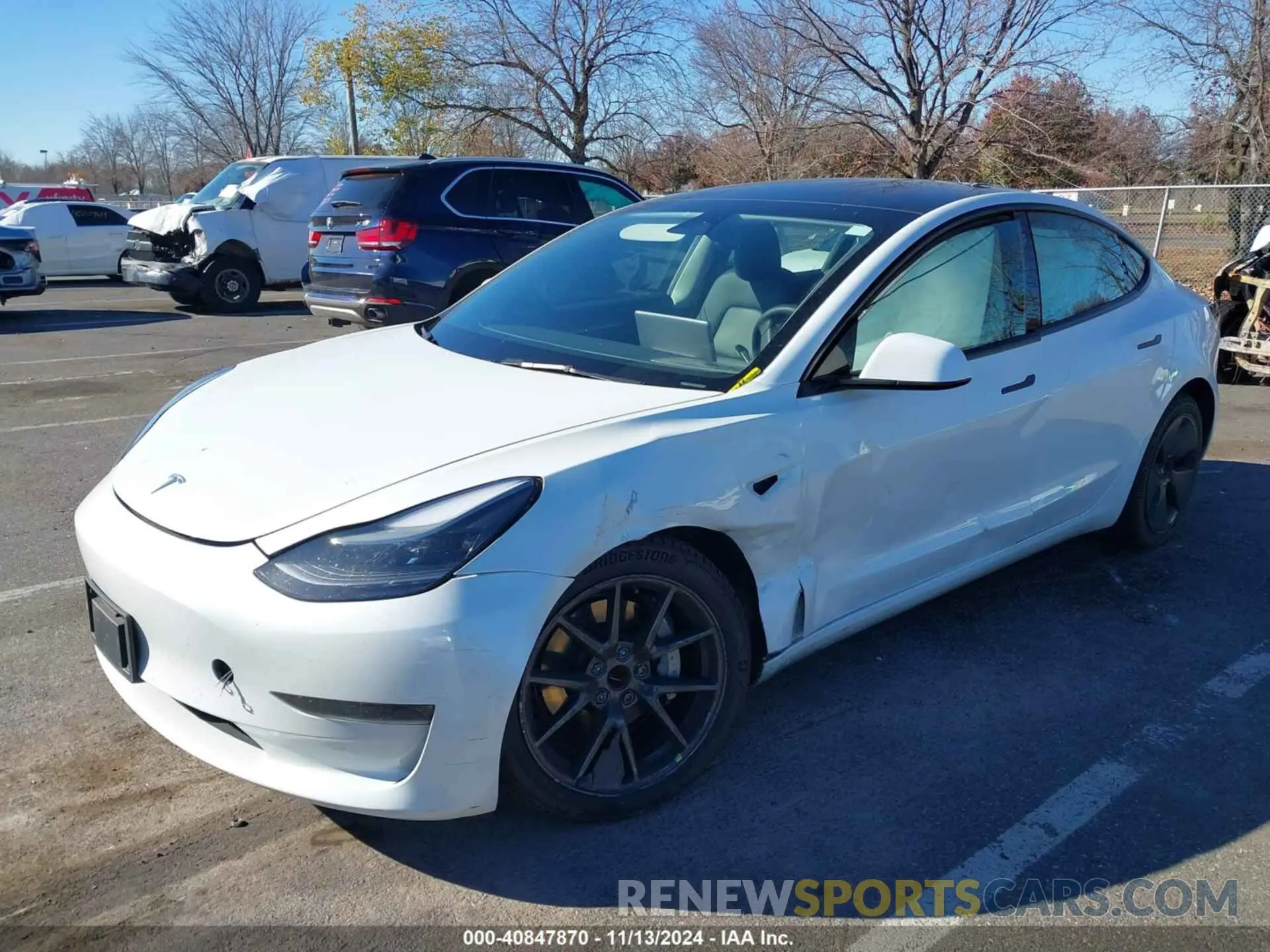 6 Photograph of a damaged car 5YJ3E1EA6PF432139 TESLA MODEL 3 2023