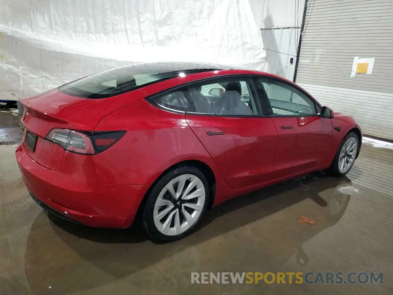 3 Photograph of a damaged car 5YJ3E1EA6PF435297 TESLA MODEL 3 2023