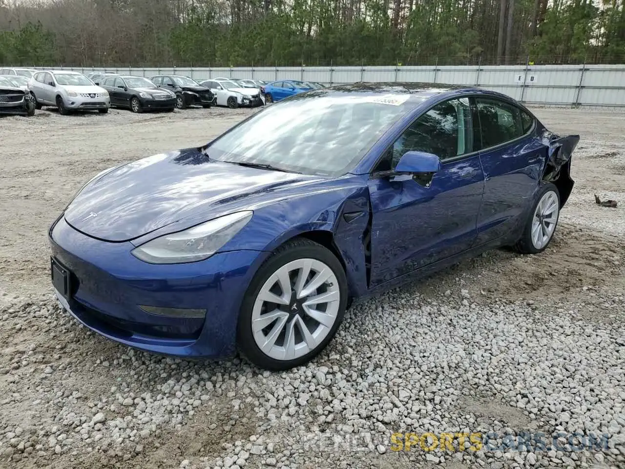 1 Фотография поврежденного автомобиля 5YJ3E1EA6PF436787 TESLA MODEL 3 2023