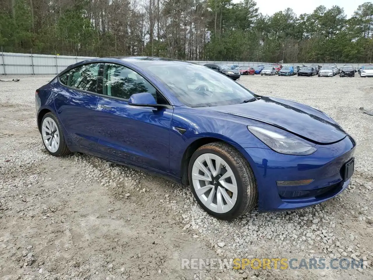 4 Фотография поврежденного автомобиля 5YJ3E1EA6PF436787 TESLA MODEL 3 2023