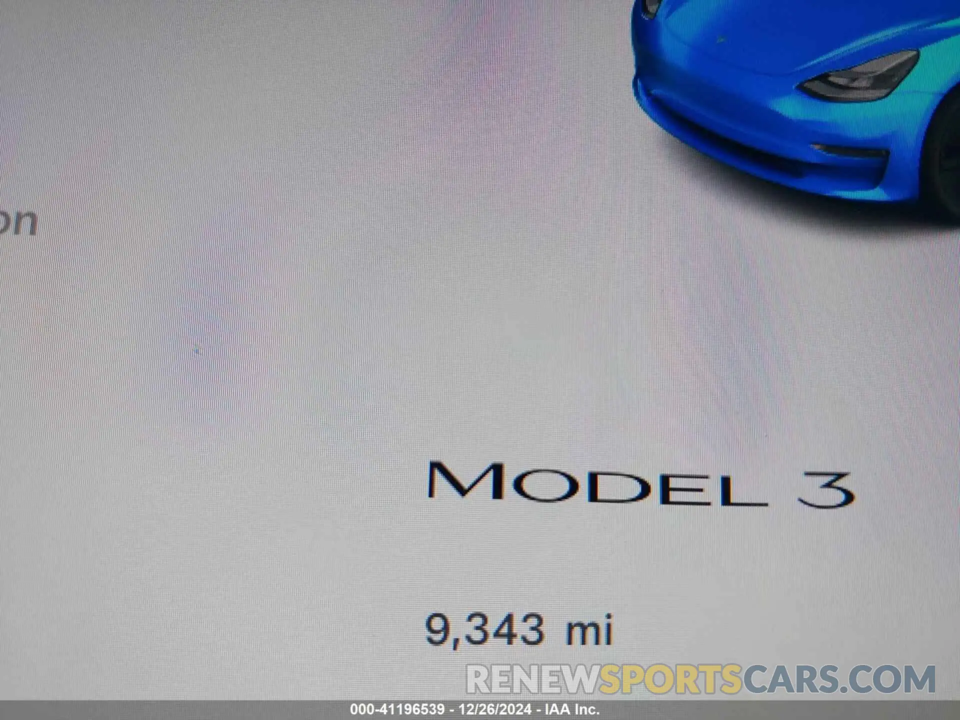 15 Photograph of a damaged car 5YJ3E1EA6PF438197 TESLA MODEL 3 2023