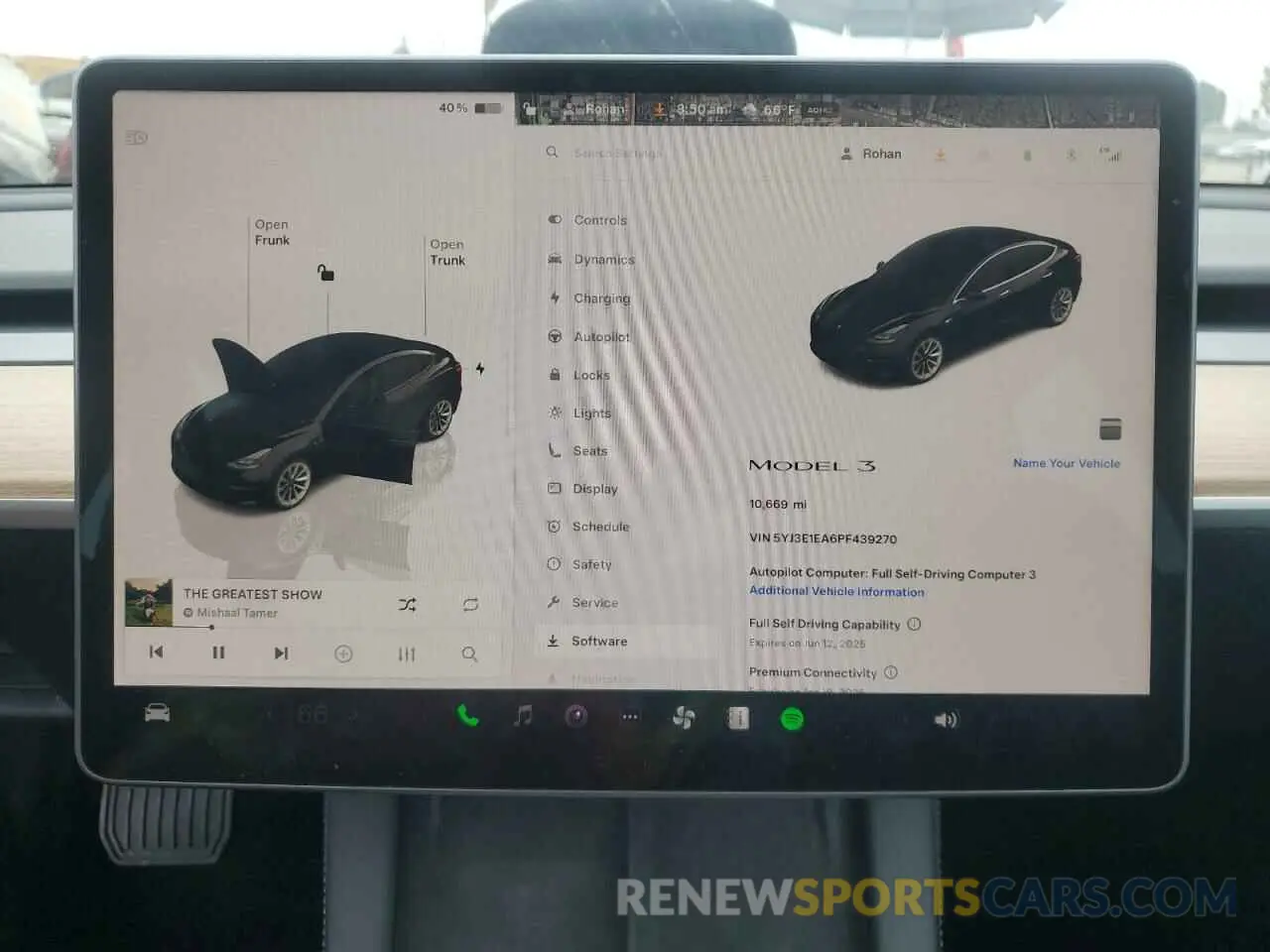 9 Фотография поврежденного автомобиля 5YJ3E1EA6PF439270 TESLA MODEL 3 2023