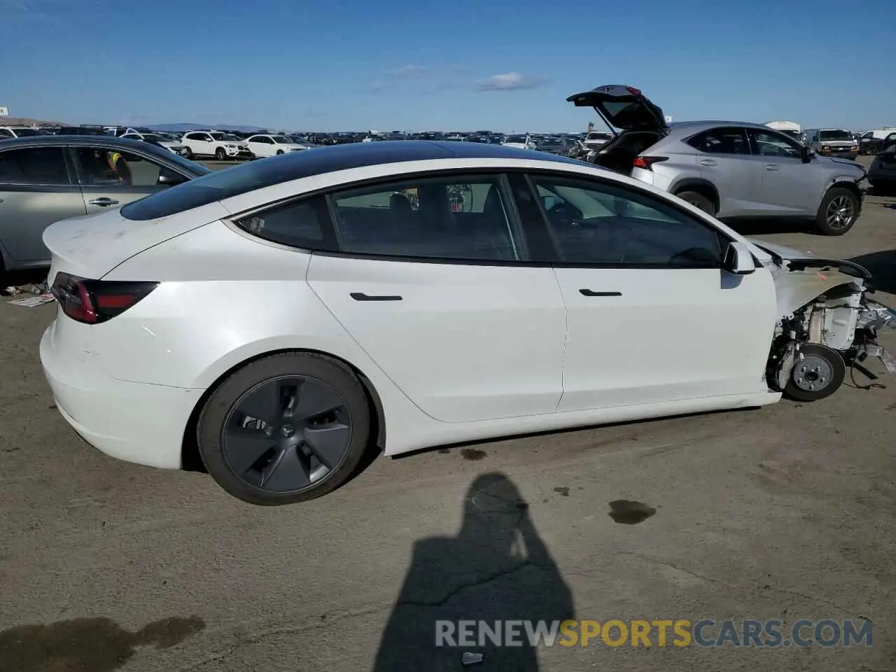 3 Фотография поврежденного автомобиля 5YJ3E1EA6PF452973 TESLA MODEL 3 2023