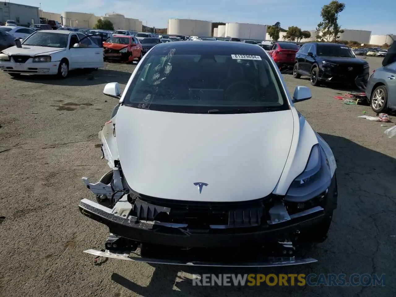 5 Фотография поврежденного автомобиля 5YJ3E1EA6PF452973 TESLA MODEL 3 2023