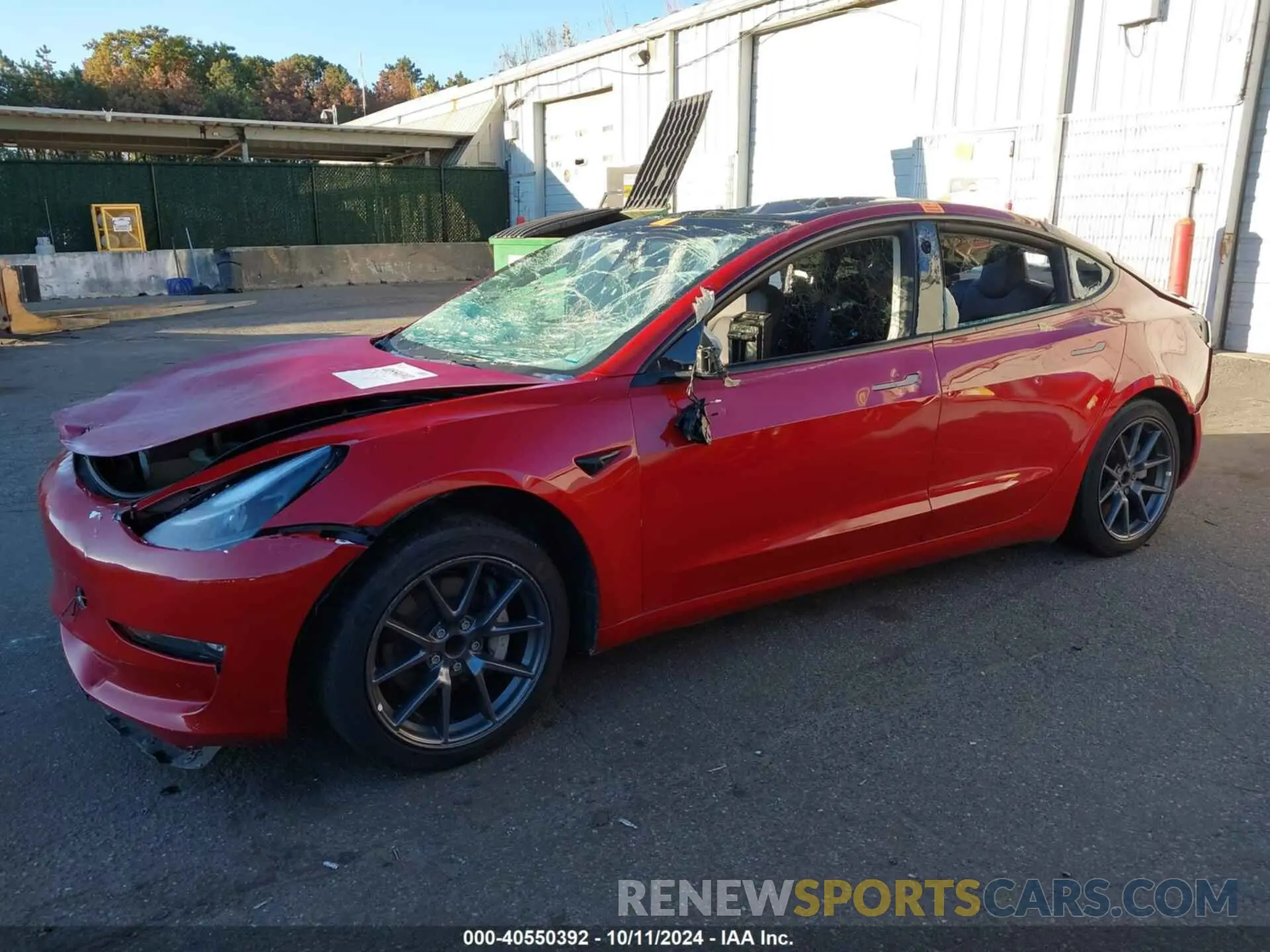 2 Photograph of a damaged car 5YJ3E1EA6PF453007 TESLA MODEL 3 2023
