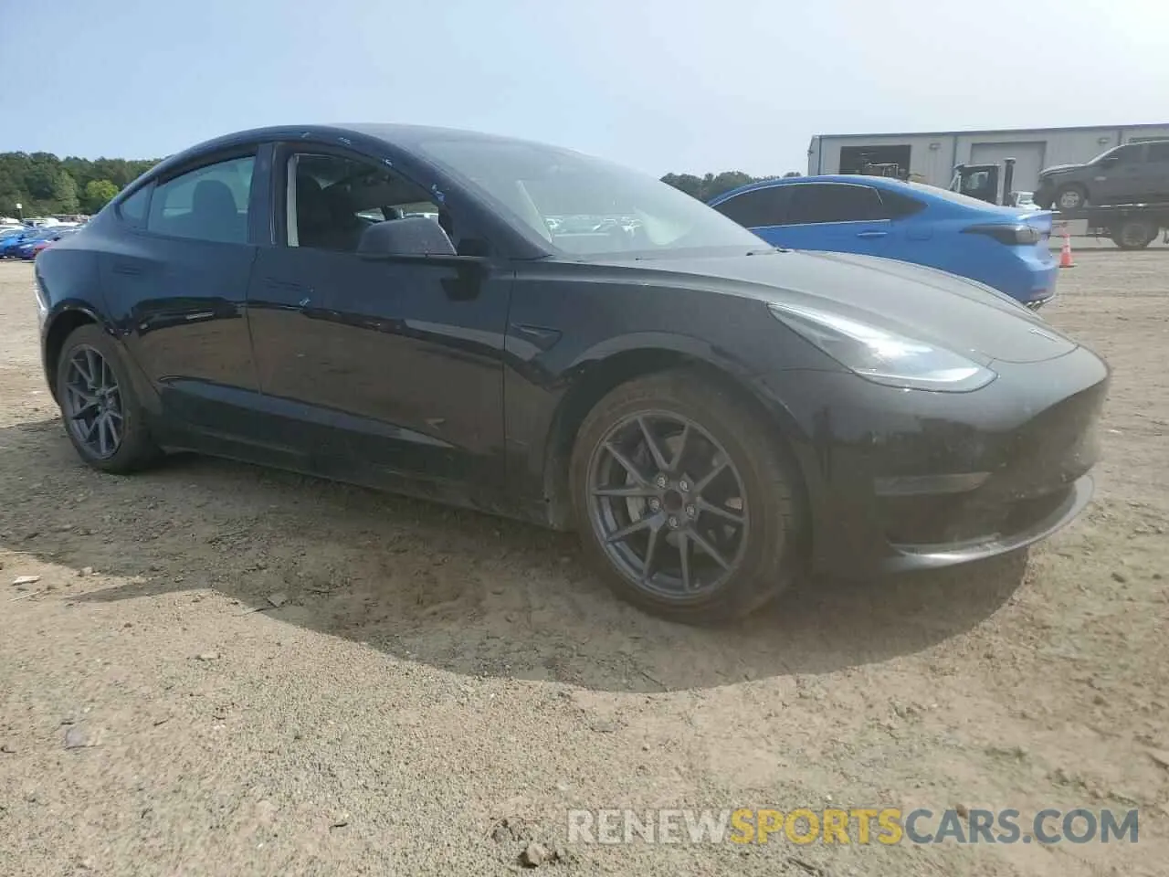 4 Фотография поврежденного автомобиля 5YJ3E1EA6PF453928 TESLA MODEL 3 2023