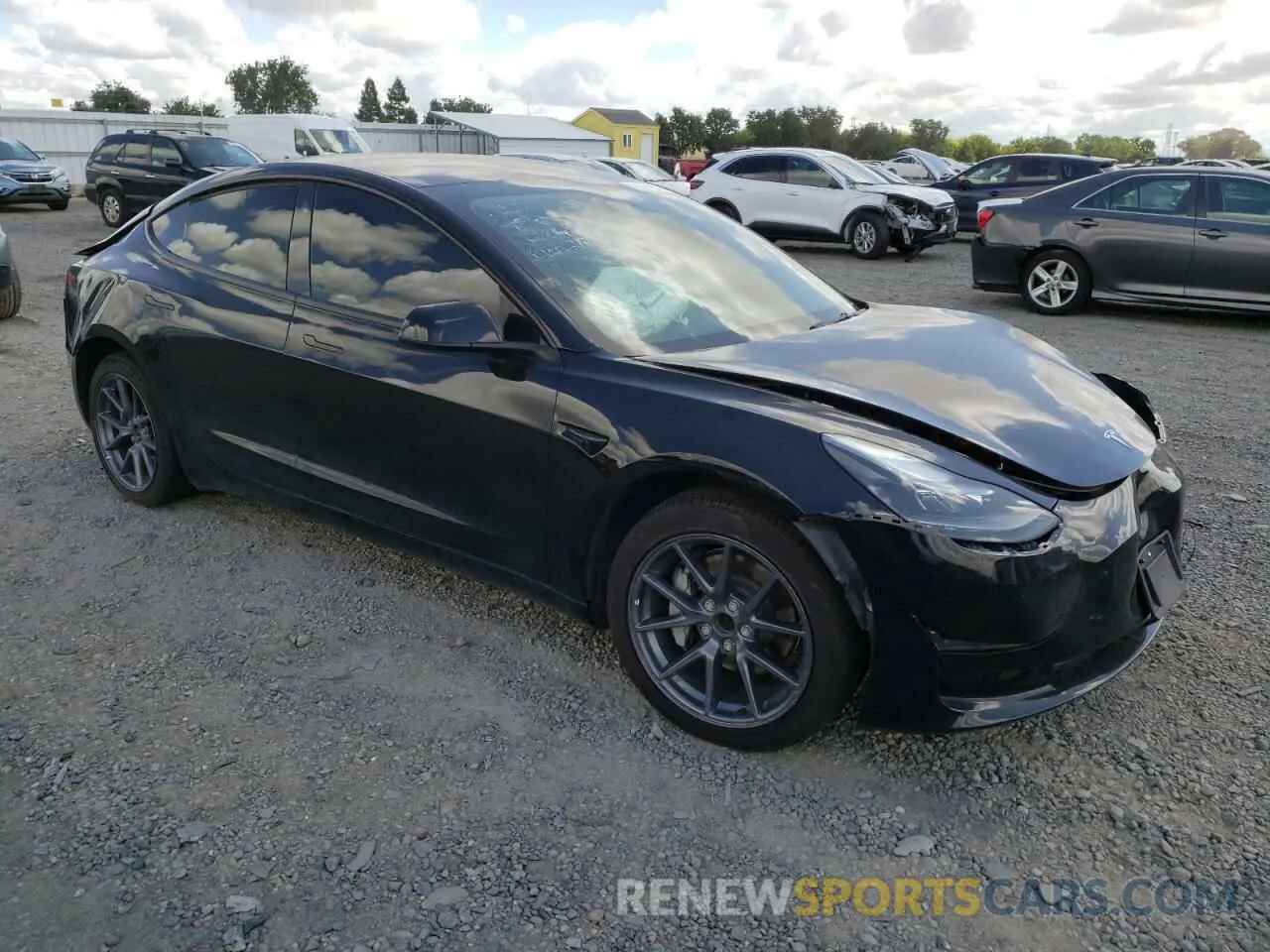 4 Фотография поврежденного автомобиля 5YJ3E1EA6PF454254 TESLA MODEL 3 2023