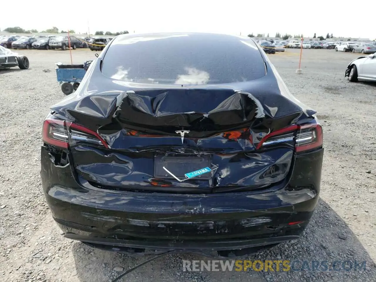 6 Фотография поврежденного автомобиля 5YJ3E1EA6PF454254 TESLA MODEL 3 2023