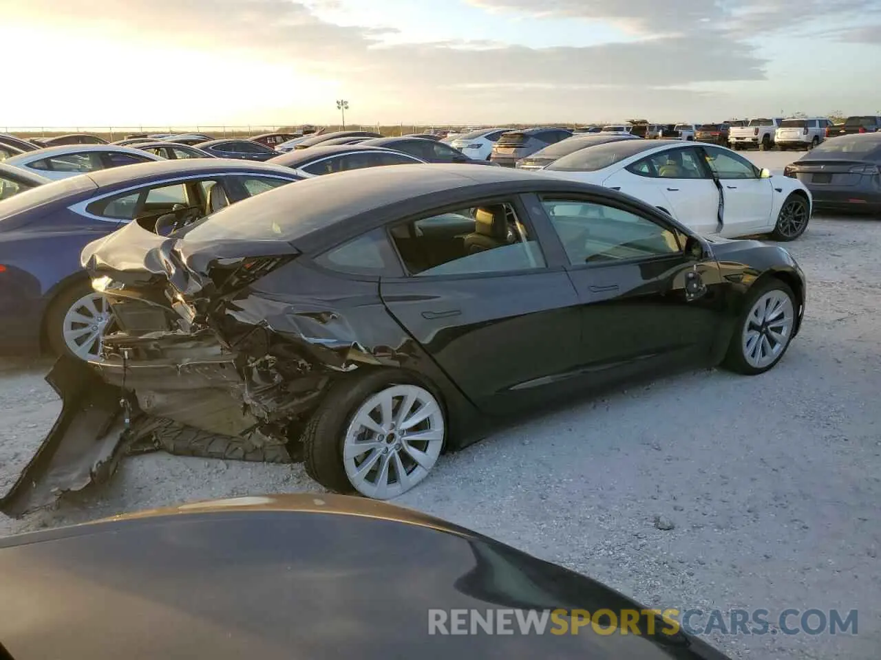 3 Photograph of a damaged car 5YJ3E1EA6PF457123 TESLA MODEL 3 2023
