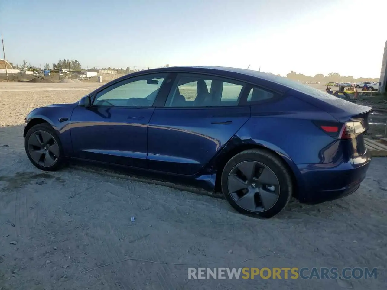 2 Photograph of a damaged car 5YJ3E1EA6PF457672 TESLA MODEL 3 2023