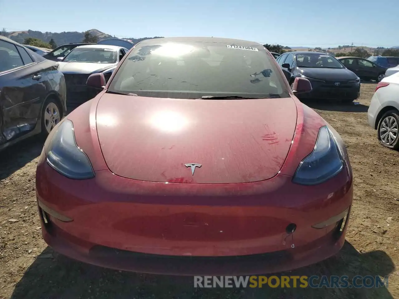 5 Фотография поврежденного автомобиля 5YJ3E1EA6PF460491 TESLA MODEL 3 2023