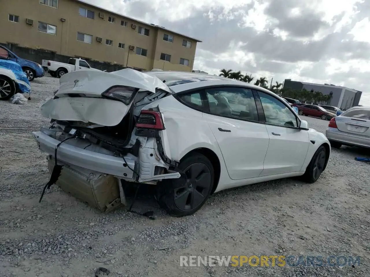 3 Фотография поврежденного автомобиля 5YJ3E1EA6PF487139 TESLA MODEL 3 2023