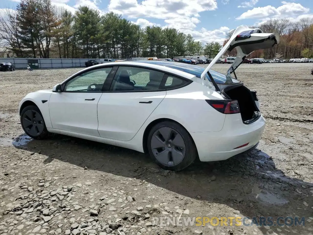 2 Photograph of a damaged car 5YJ3E1EA6PF487321 TESLA MODEL 3 2023