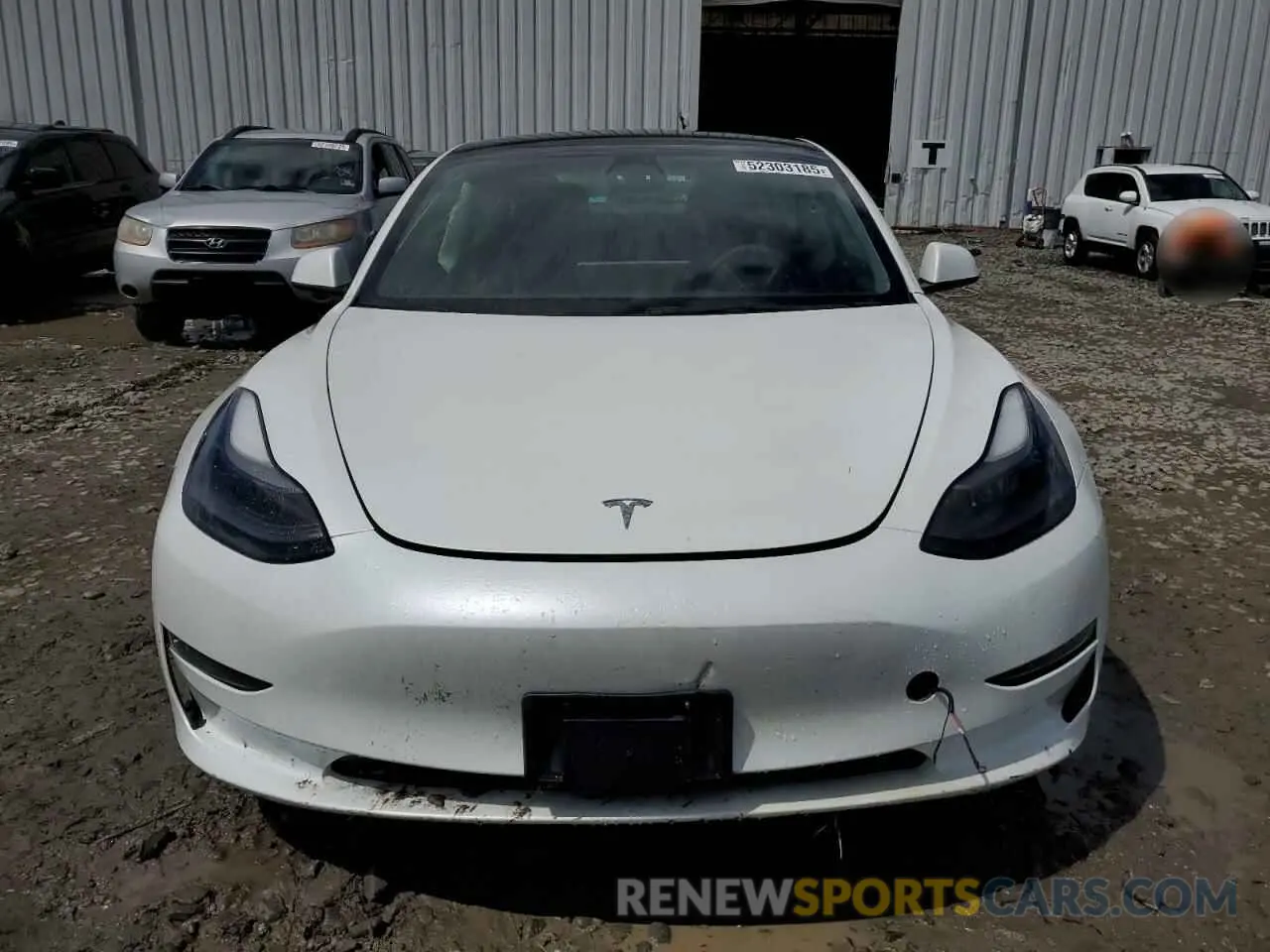 5 Photograph of a damaged car 5YJ3E1EA6PF487321 TESLA MODEL 3 2023