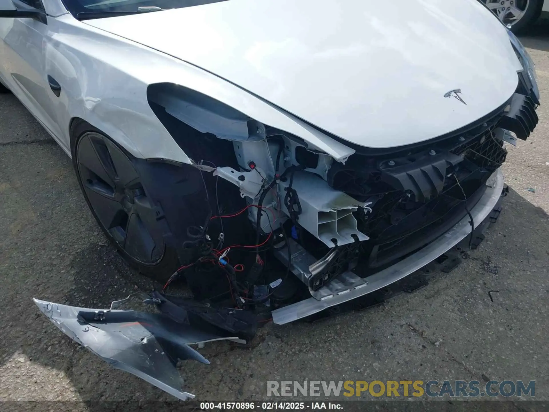 6 Фотография поврежденного автомобиля 5YJ3E1EA6PF488405 TESLA MODEL 3 2023