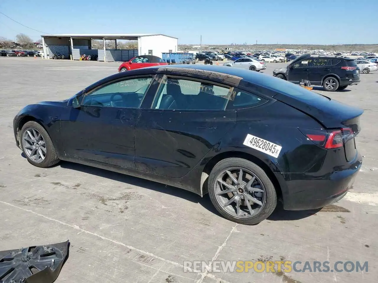 2 Фотография поврежденного автомобиля 5YJ3E1EA6PF491739 TESLA MODEL 3 2023