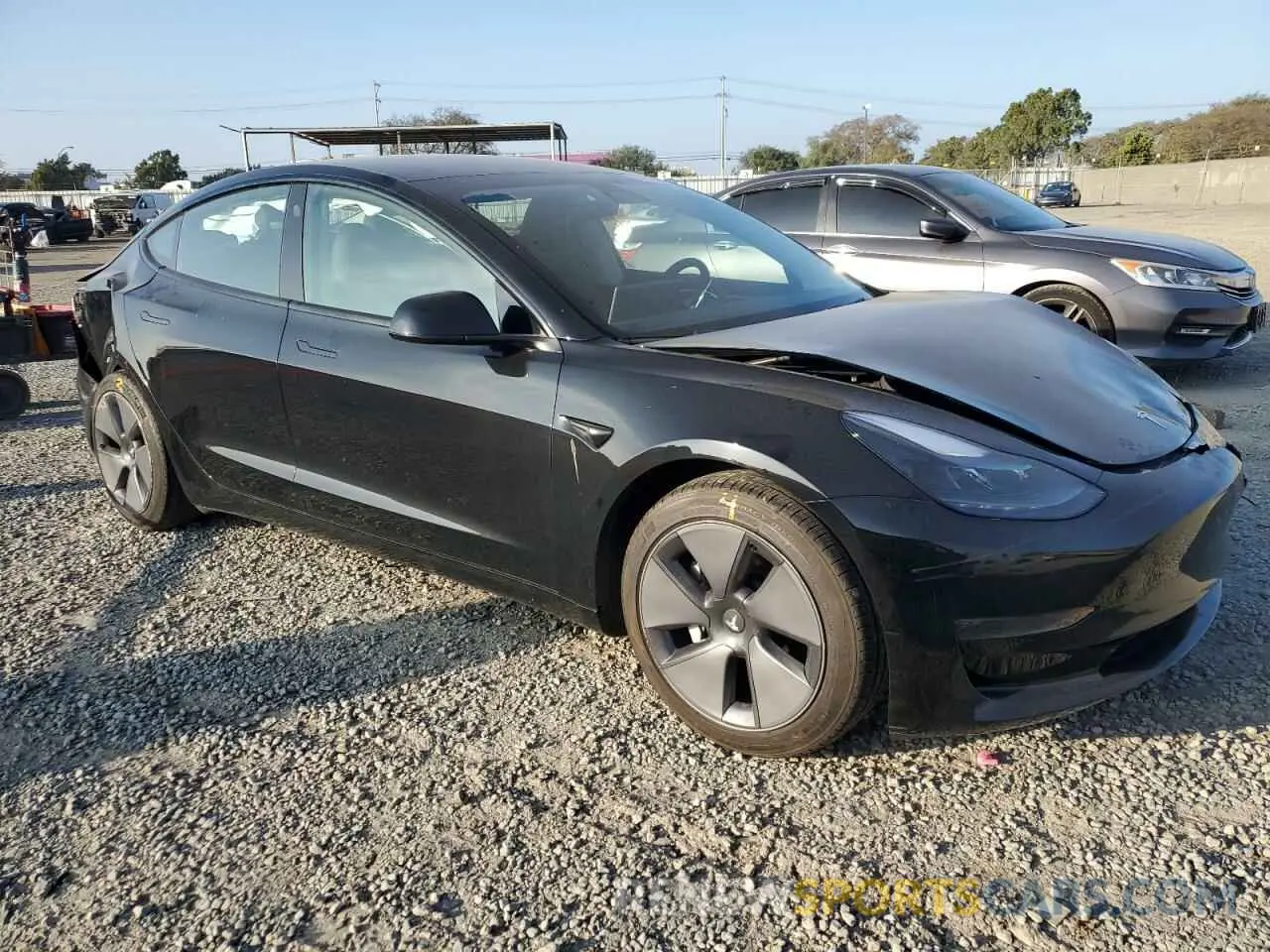 4 Photograph of a damaged car 5YJ3E1EA6PF500746 TESLA MODEL 3 2023